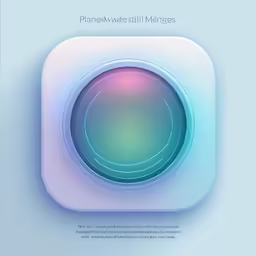 the adobe app icon, designed for apple