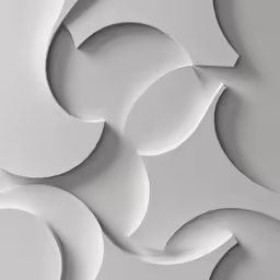 modern wallpaper with circular shapes and curves