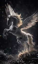 the horse is running through the dirt