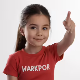 a girl is doing the thumbs up sign