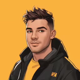 an image of a man with a smirk