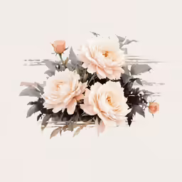 there is a vase filled with some flowers