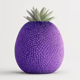 a fake pineapple on a white surface