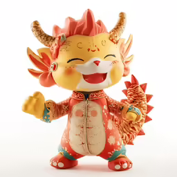 the colorful toy is in an odd pose