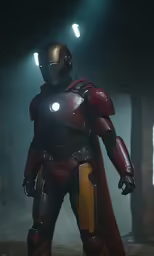 a scene from the avengers, with iron man