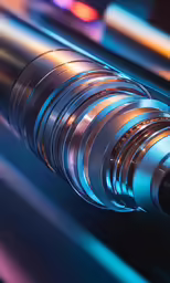 an electronic device with some shiny metal features