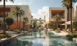 this is an outside picture of a pool