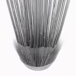 a drawing of a vase in black and white