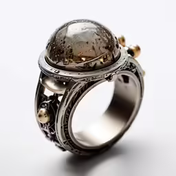 an unusual looking ring is shown on a white background