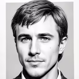 man with neck tie posing for a professional picture