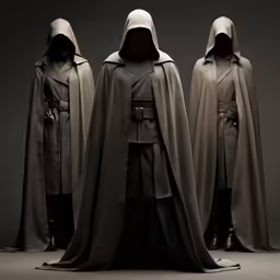 the star wars costumes made out of a plastic box