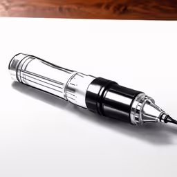 a pen that is on top of some paper