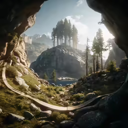 a picture of an outdoor scene that looks incredible