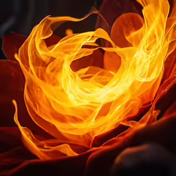flames in motion are an impressive sight