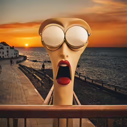 the weirdest thing i have seen at a seaside