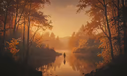 a picture that is very beautiful with people walking