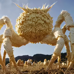 strange thing sitting out in the middle of a field