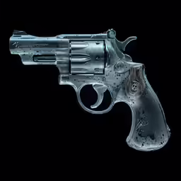a gun that is in the shape of a revolver
