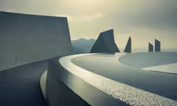 a group of shapes sitting next to each other