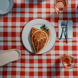 a dish is made with pancakes and fruit