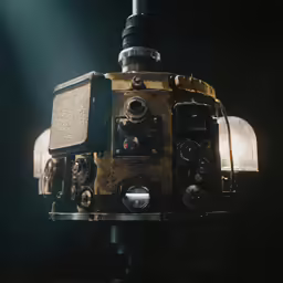 the view of the large projector from above