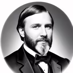 a man wearing a suit and bow tie