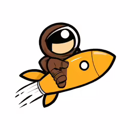 a person in an astronaut suit riding on a rocket