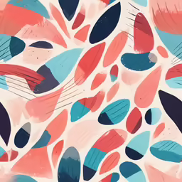 a colorful abstract background with leaf design
