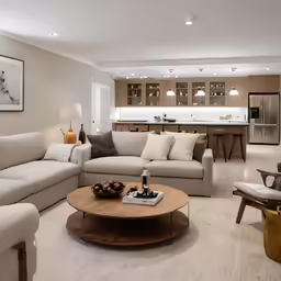 a living room that is mostly white
