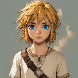 a anime picture of a blonde haired man