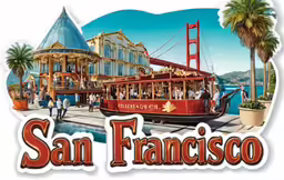 san francisco is a famous place to visit and sights
