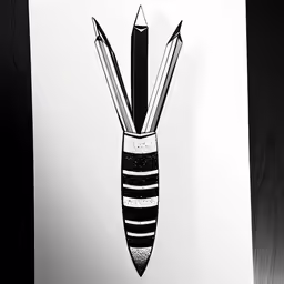 a piece of paper with a pencil on it