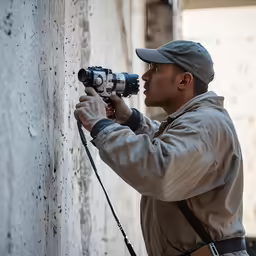 a man taking a picture on his camera