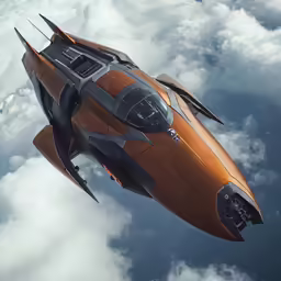 a computer generated image of an old airplane