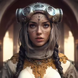 an image of a woman with futuristic glasses