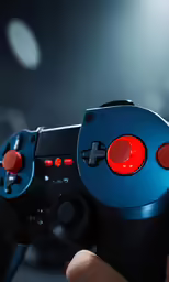 someone is holding a game controller for a video game