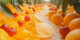 there are many citrus fruits and have red spots on them