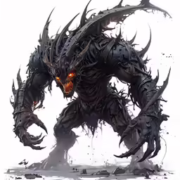 an evil character in the form of godzilla