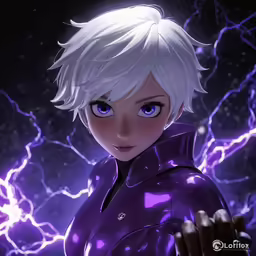 an animated animated character holding something in his hand