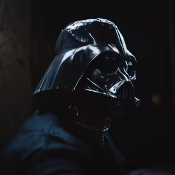 a dark vader is shown as a light saber
