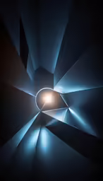 dark blue abstract pattern that has been manipulated in