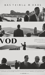 three images of several people and one has another in the background