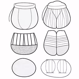 a bunch of different shapes to print out