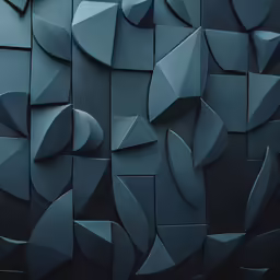 the image shows a large amount of geometric shapes