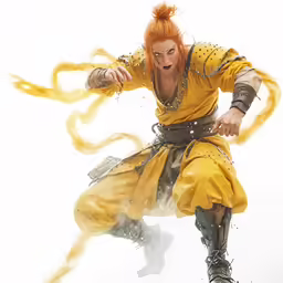 a man dressed as a person from the film brave
