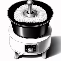 a drawing of an electric stove