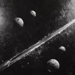 the four planets, each containing the same kind of stardust