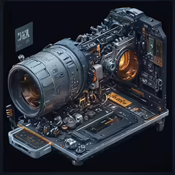 an image of an old camera from the future
