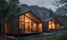 some people are doing some renovations in the mountains