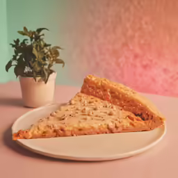 two slices of bread sit on top of a white plate